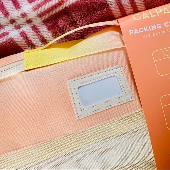 Calpak Bags Calpak 3 Piece Packing Cubes Sorbet New Poshmark